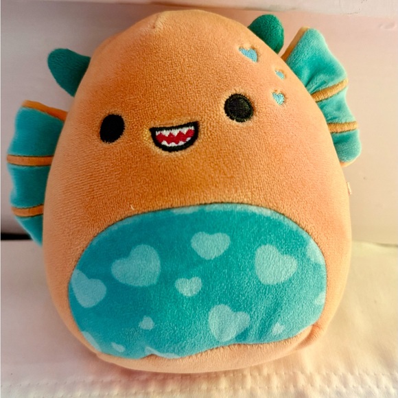 Squishmallows Other - Squishmallows 5"" Antjuan The Sea Monster, Medium, Orange